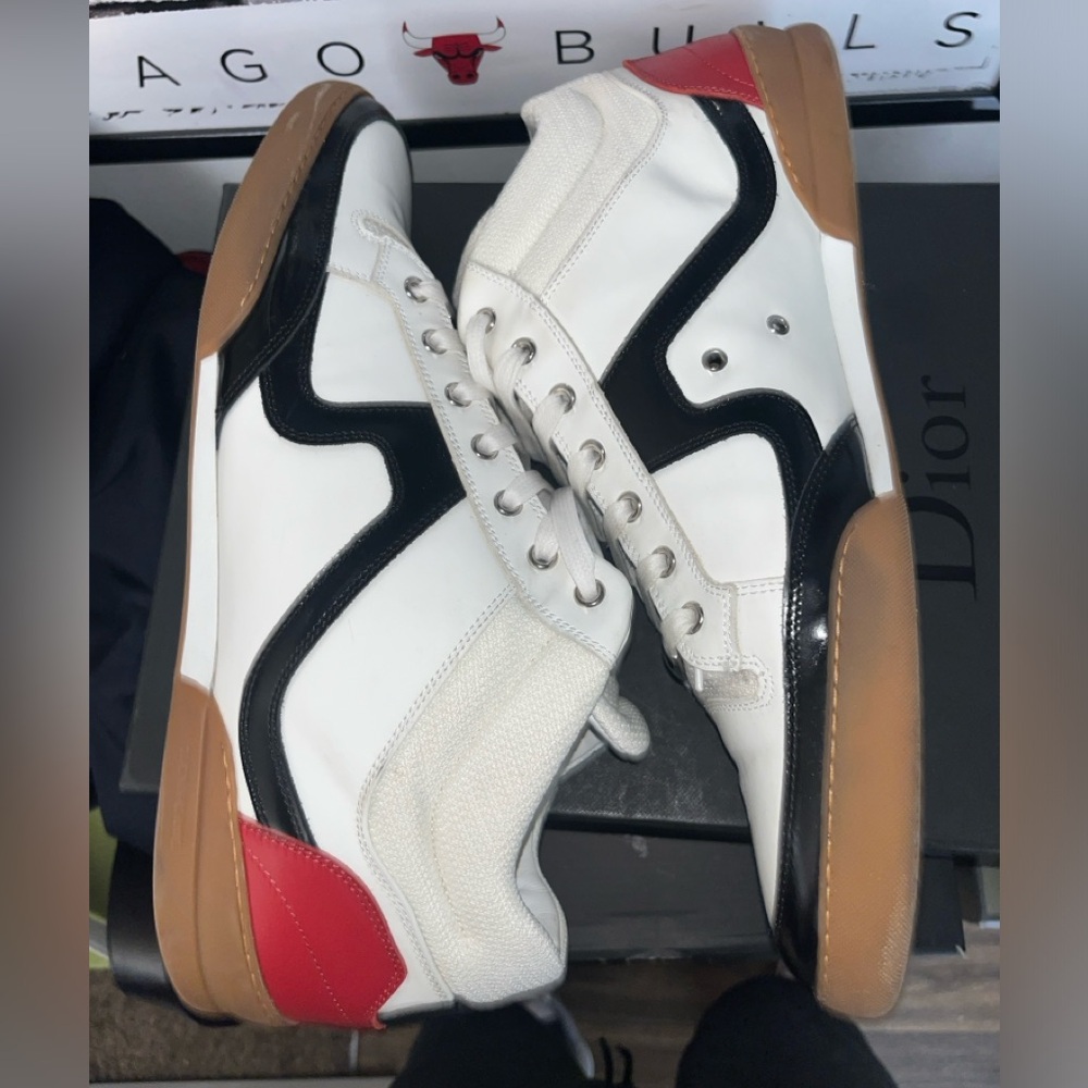 Dior Homme Tri Color Low Top Sneakers - Picture 6 of 10